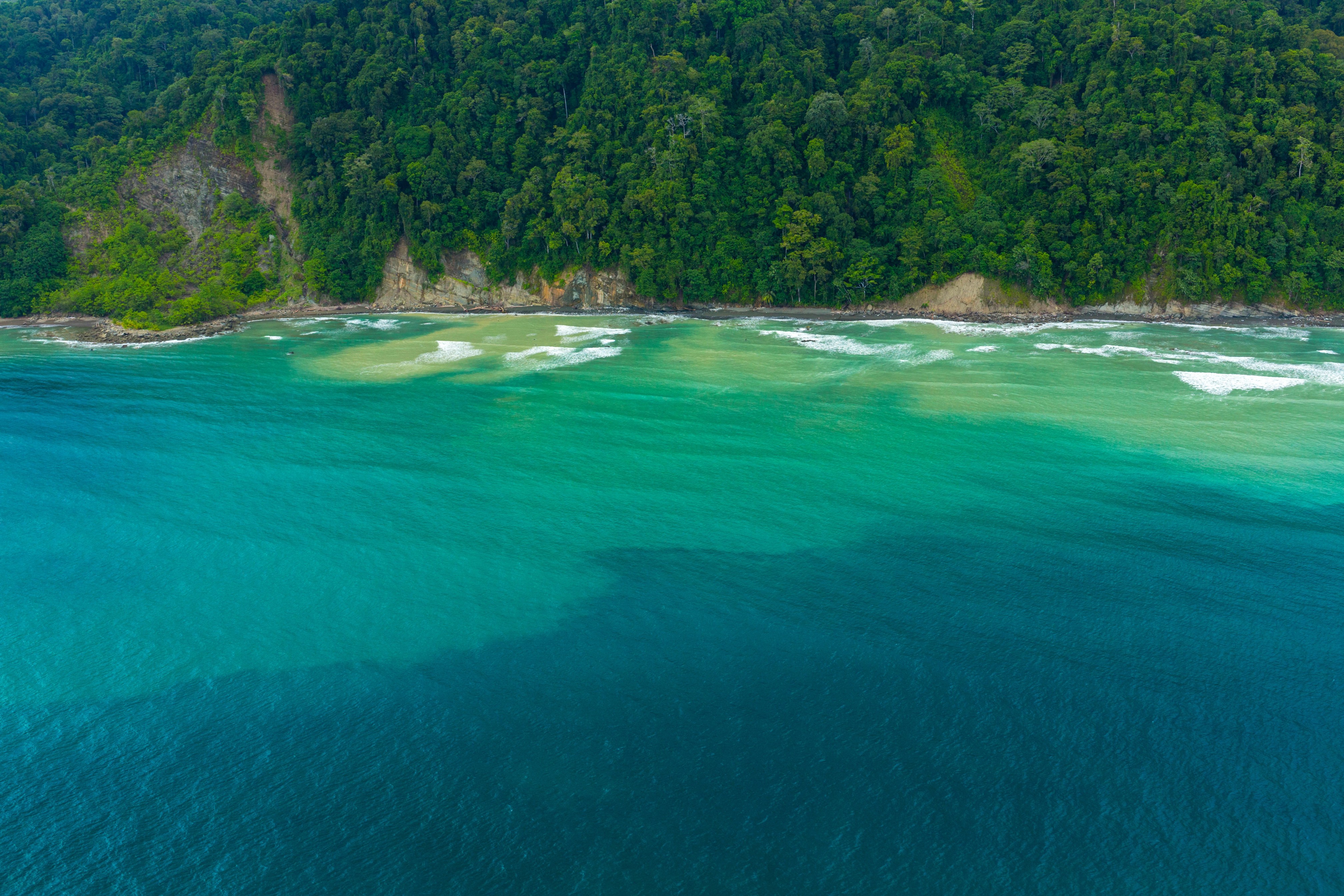 Corcovado National Park aerial view